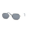 Круглі сонцезахисні окуляри Ray-Ban Round Metal 12486