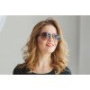 Женские солнцезащитные очки капли. Модель очков: 7502